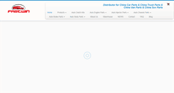 Desktop Screenshot of chineseautopart.com