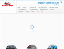Tablet Screenshot of chineseautopart.com